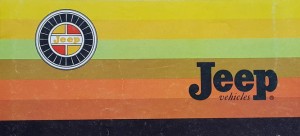 Jeep - folder prospekt