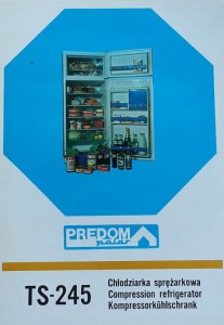 Predom Polar - Chłodziarka TS-245 - folder reklamowy z PRL-u