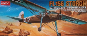 Fi 156 Storch + Kubelwagen - Academy 1:72