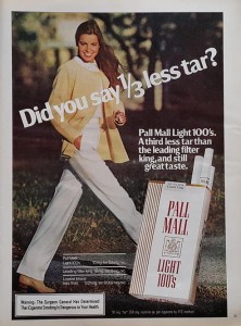 Pall Mall - reklama