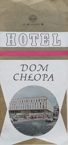 Hotel Gromada Dom Chłopa - folder reklamowy z PRL-u