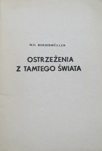 Roesermuller - Ostrzeżenia z tamtego świata