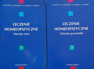 Jouanny - Leczenie homeopatyczne - tom 1: Choroby ostre - tom 2: Choroby przewlekłe