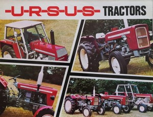 Ursus Tractors - prospekt folder reklamowy - Ursus C-335, C-355, C-385