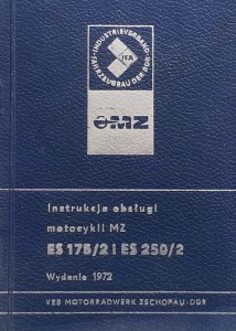 Instrukcja obsługi motocykli MZ ES 175/2 i ES 250/2