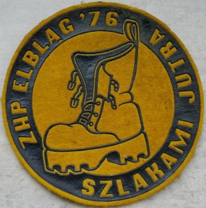 Naszywka ZHP Elbląg '76 - Szlakami jutra