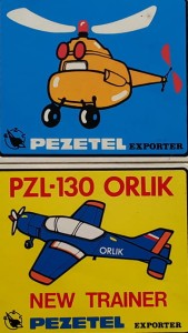 Pezetel Exporter PZL-130 Orlik - naklejki