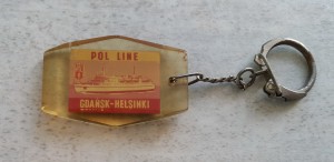Brelok - Pol-Line Gdańsk Helsinki - MF Gryf - 1973