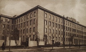 Pocztówka Łódź - Szpital Ubezpieczalni Społecznej