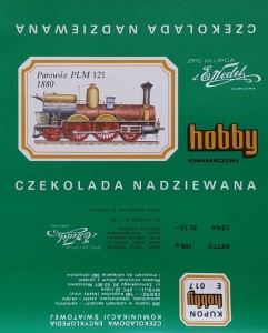 Czekolada Wedel Hobby - Parowóz PLM 121