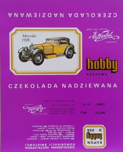 Czekolada Wedel Hobby - Mercedes 1928