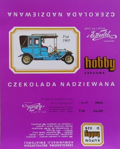 Czekolada Wedel Hobby - Fiat 1905
