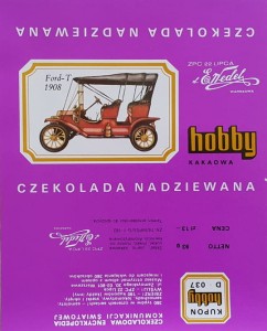 Czekolada Wedel Hobby - Ford-T