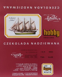 Czekolada Wedel Hobby - Szkuner Iskra