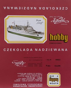 Czekolada Wedel Hobby - Prom Gryf