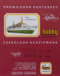 Czekolada Wedel Hobby - Prom Skandynawia