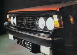 Polonez 1300/1500 - FSO Pol-Mot - prospekt folder reklamowy