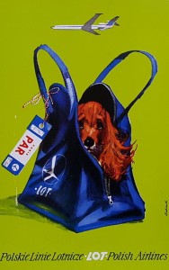 Kalendarzyk listkowy - PLL LOT 1973