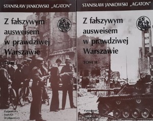 Jankowski "Agaton" - Z fałszywym ausweisem w prawdziwej Warszawie tom 1 i 2