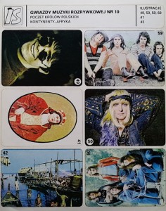 IS Ilustracje Samoprzylepne - Gwiazdy muzyki rozrywkowej nr 010 - naklejki