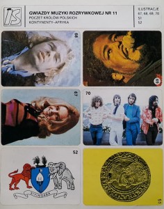 IS Ilustracje Samoprzylepne - Gwiazdy muzyki rozrywkowej nr 011 - naklejki