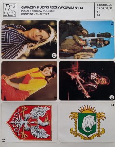 IS Ilustracje Samoprzylepne - Gwiazdy muzyki rozrywkowej nr 013 - naklejki