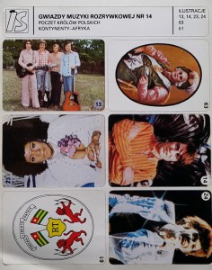 IS Ilustracje Samoprzylepne - Gwiazdy muzyki rozrywkowej nr 014 - naklejki