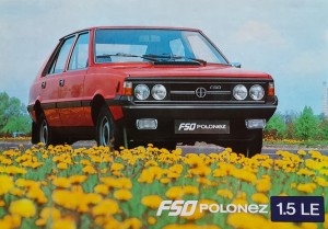 FSO Polonez 1.5 LE - prospekt folder reklamowy
