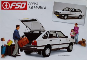 FSO Polonez Prima 1.5 Mark II - prospekt folder reklamowy