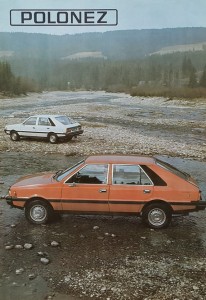 FSO Polonez 1300/1500 - prospekt folder reklamowy