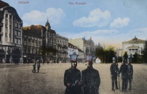 Pocztówka Poznań - Posen - Plac Wolności