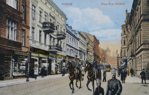 Pocztówka Poznań - Posen - Ulica 27 Grudnia