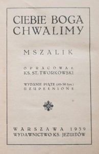Tworkowski - Mszalnik - Ciebie Boga chwalimy