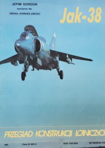 Przegląd Konstrukcji Lotniczych 21 - 4/1994 - Jak-38
