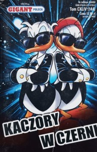 Kaczor Donald Gigant 144 - 6/2012 - Kaczory w czerni