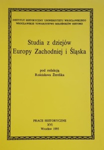Żerelik - Studia z dziejów Europy Zachodniej i Śląska