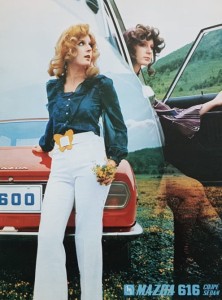 Mazda 616 Coupe Sedan - prospekt folder reklamowy