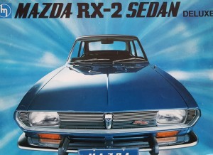 Mazda RX-2 Sedan Deluxe - prospekt folder reklamowy