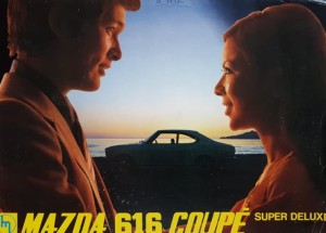 Mazda 616 Coupe - prospekt folder reklamowy