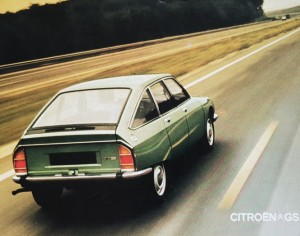 Citroen GS - prospekt folder reklamowy