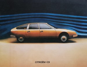 Citroen CX - prospekt folder reklamowy