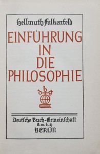 Hellmuth - Einführung in die Philosophie - Wprowadzenie do filozofii - wyd. 1926