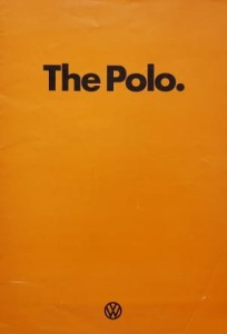 Volkswagen Polo - prospekt folder reklamowy