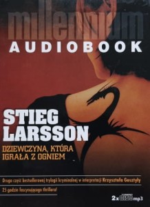 Larsson - Dziewczyna, która igrała z ogniem - audiobook
