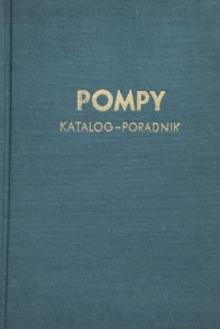 Pompy - katalog poradnik - wyd. 1960