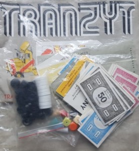 Tranzyt - gra planszowa z PRL-u