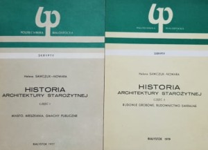 Sawczuk-Nowara - Historia architektury starożytnej część 1 i 2