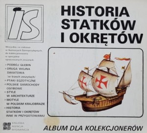 IS Ilustracje Samoprzylepne - Historia statków i okrętów - komplet 72 naklejki