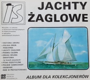 IS Ilustracje Samoprzylepne - Jachty żaglowe - komplet 72 naklejki