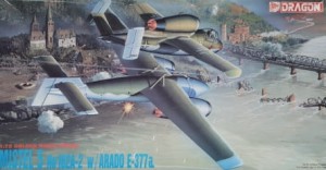 Mistel 5 He 162A-2 w/Arado E-377a / Dragon 1:72